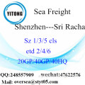 Shenzhen Port Sea Freight Shipping To Sri Racha